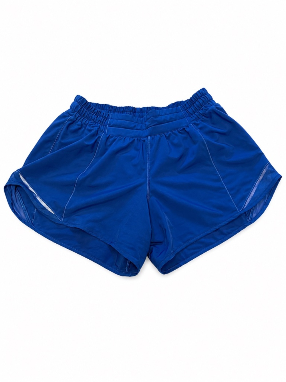 Lululemon Hotty Hot Low-Rise Lined Short 4" in Symphony Blue